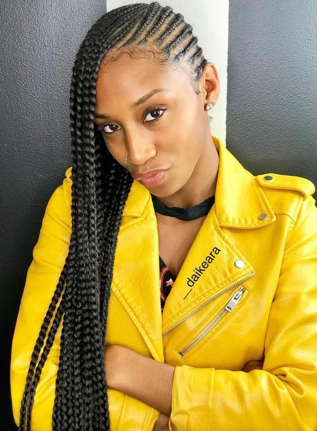 4 classic style lemonade braids