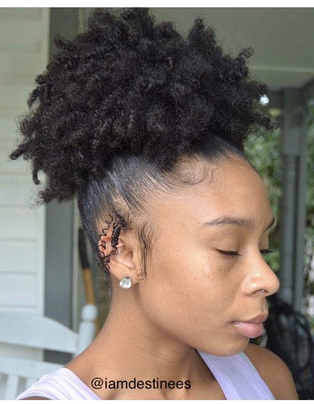 10 Different Hairstyles To Make Your Twist Out Last Longer Kinky Hair Rocks 6