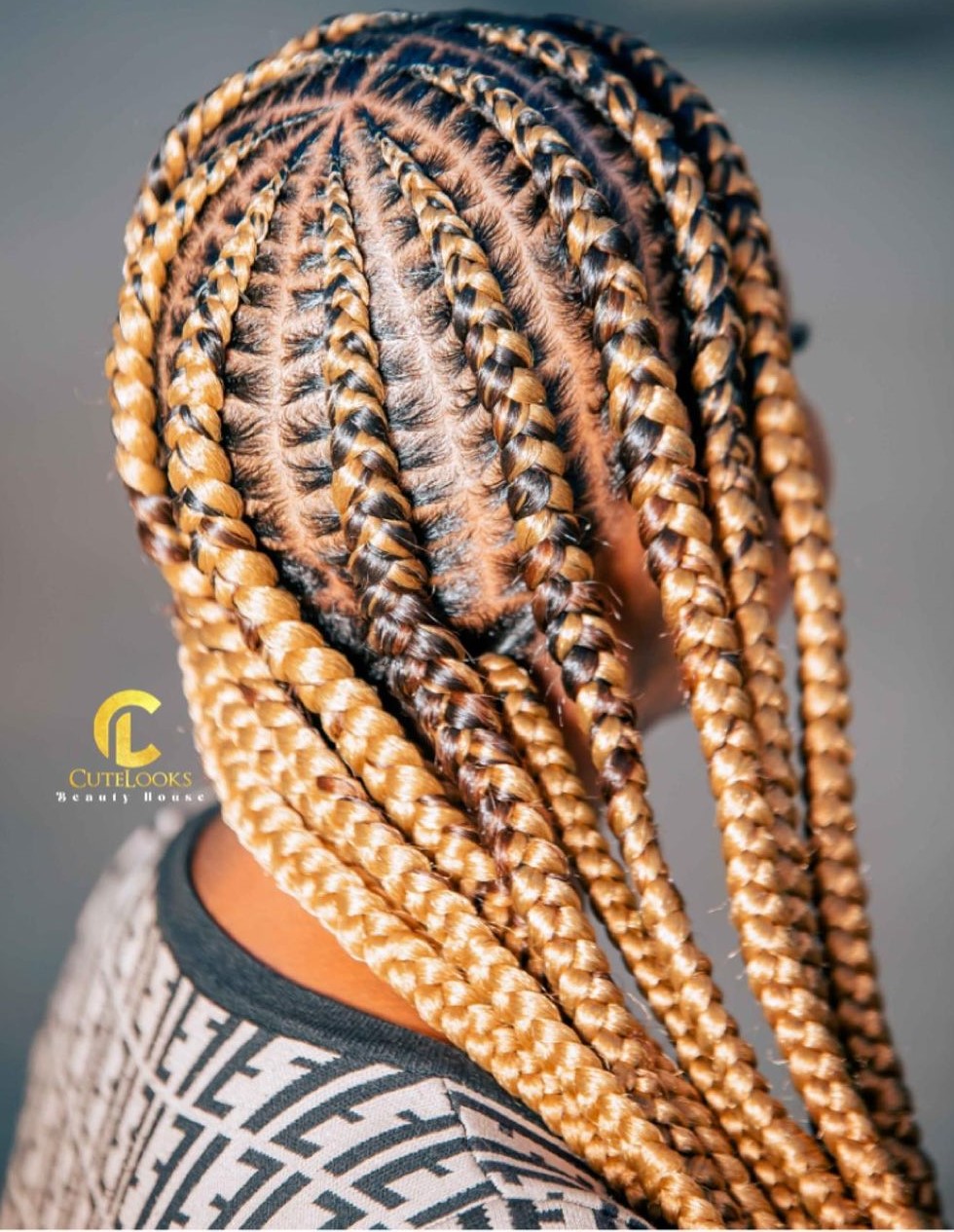 12 blonde ghana cornrows CKte4MCA2MS