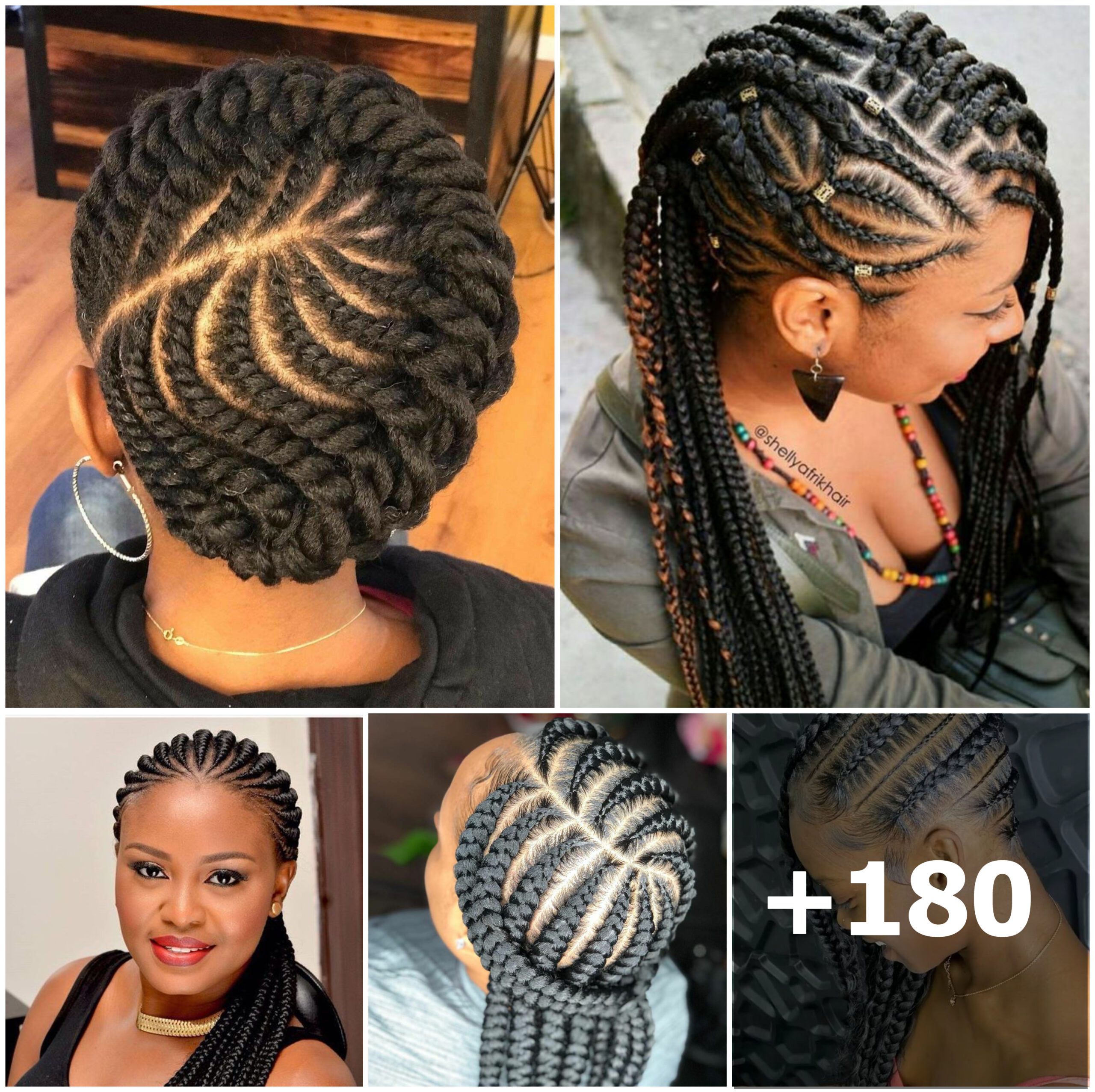 +180 PHOTOS: Ghana Braids Hair Style