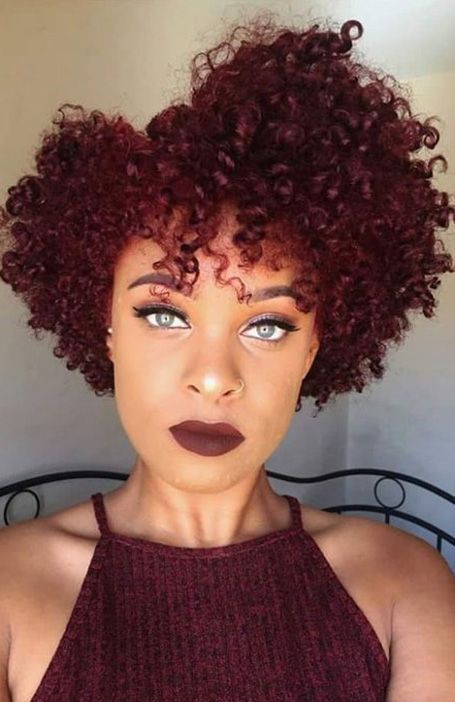 20 Gorgeous Dark Red Hair That’s so Hot Right Now
