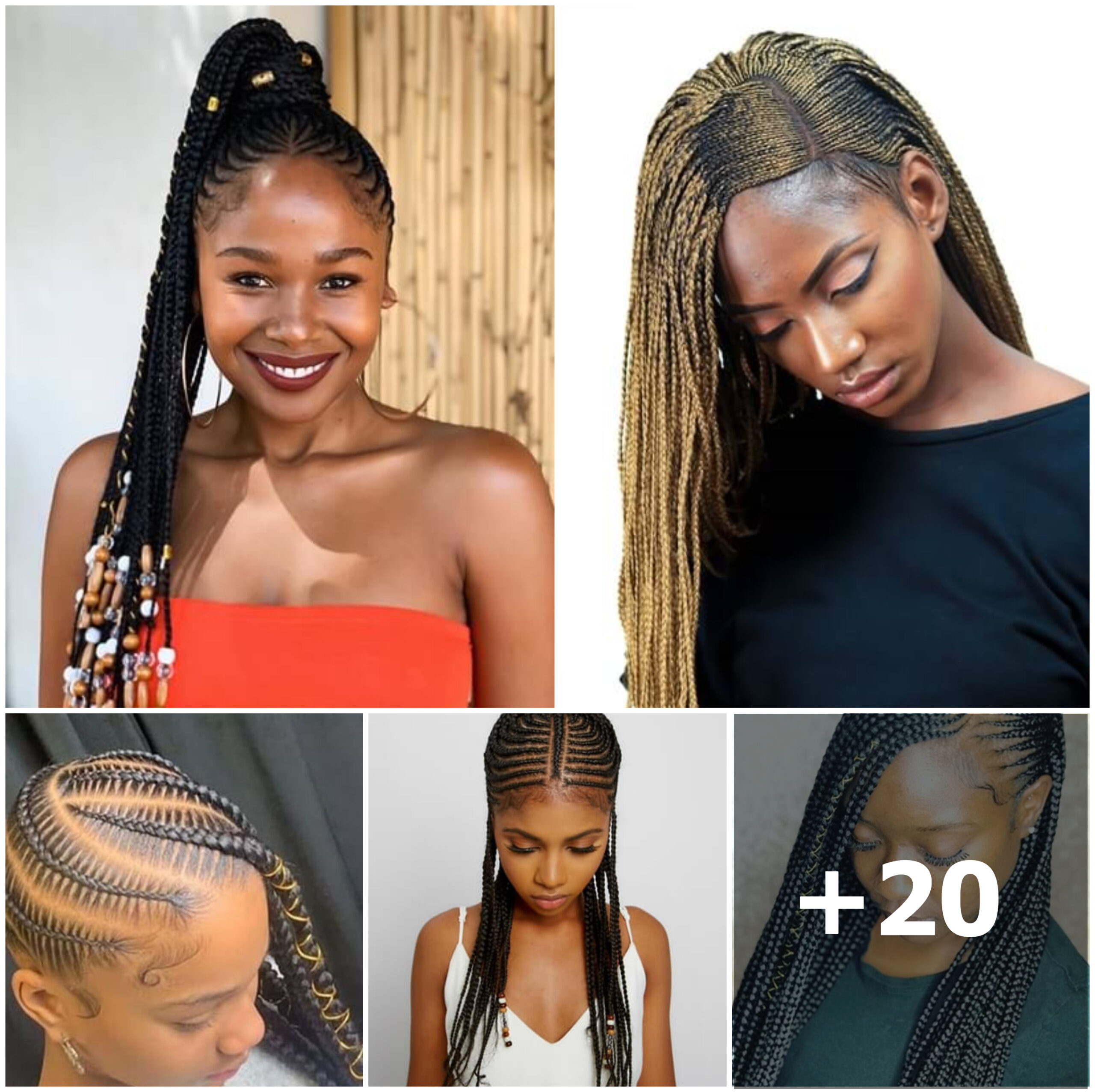 20 PHOTOS: Luxury knotless braid ideas ‎