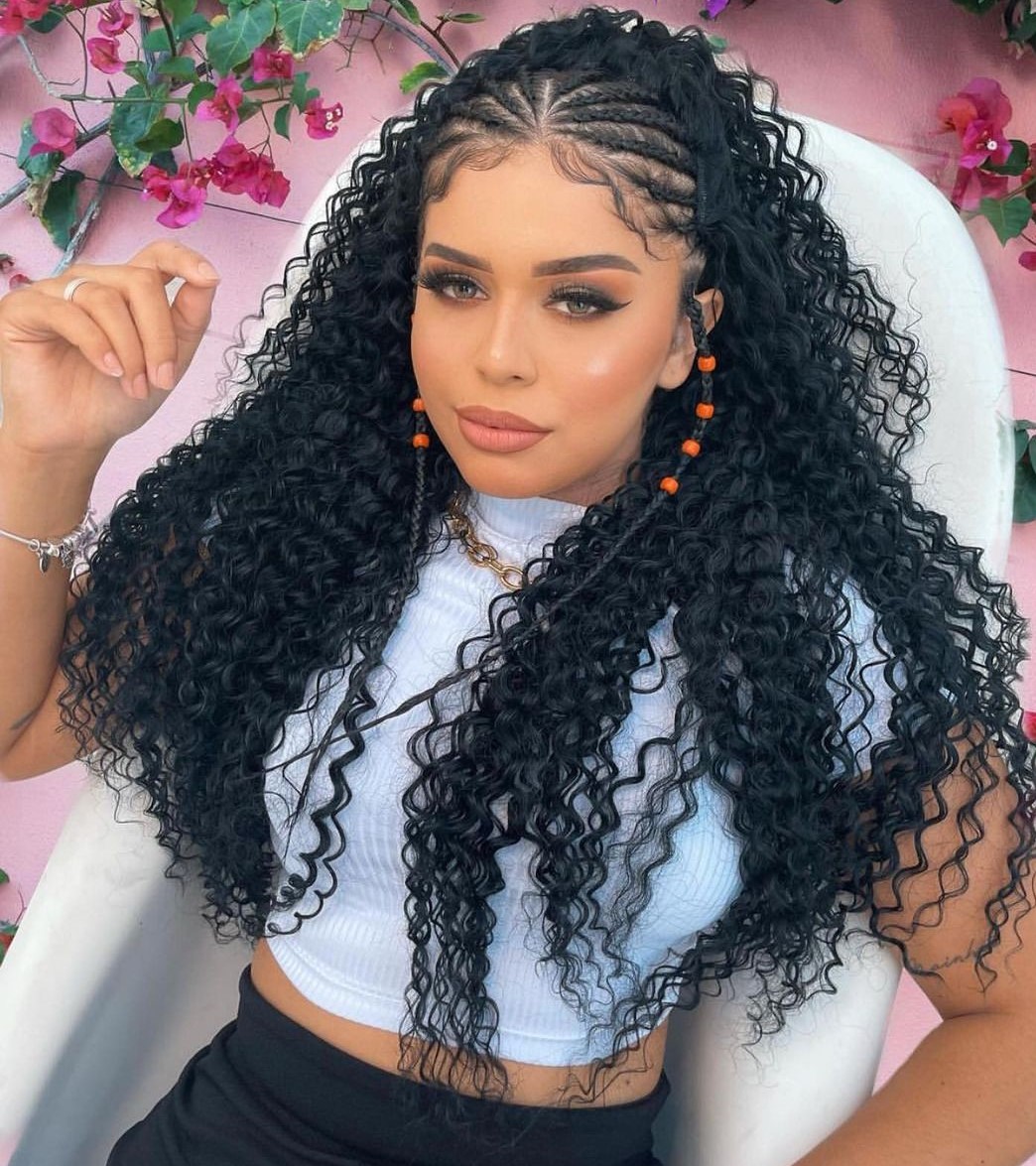 23 ghana braids with perfect curls CQeAmM9DGBS