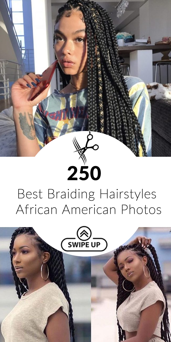 250 Best Braiding Hairstyles African American Photos 2