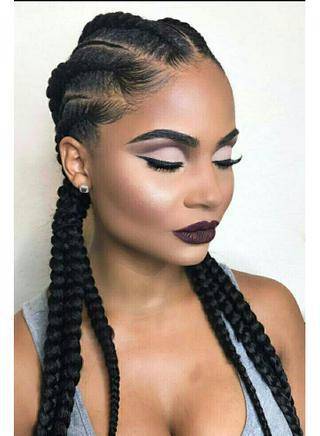 252 estilos de trenzas africanas 150