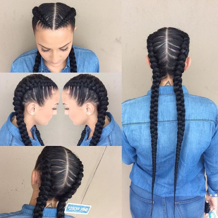 252 estilos de trenzas africanas 51