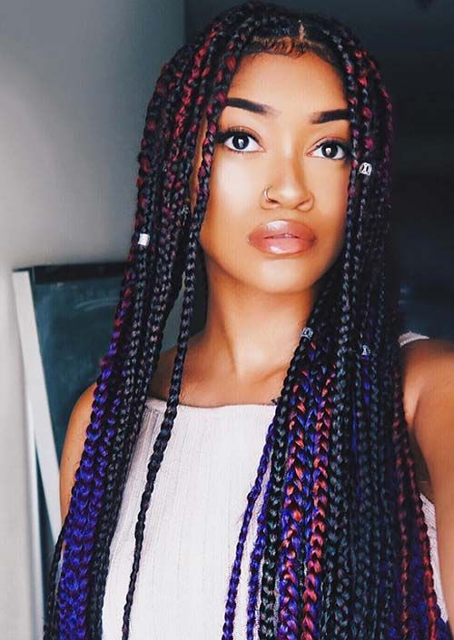 252 estilos de trenzas africanas 74