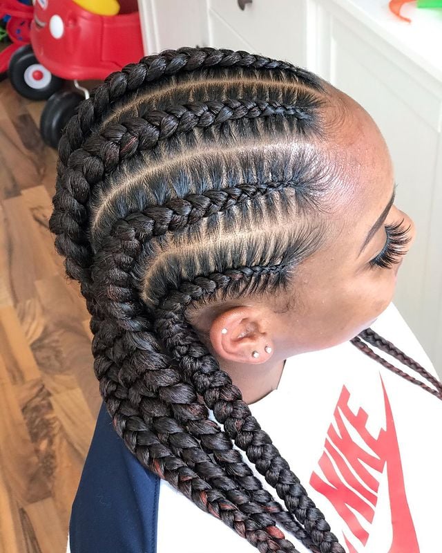 27 fishbone braids jan 2021