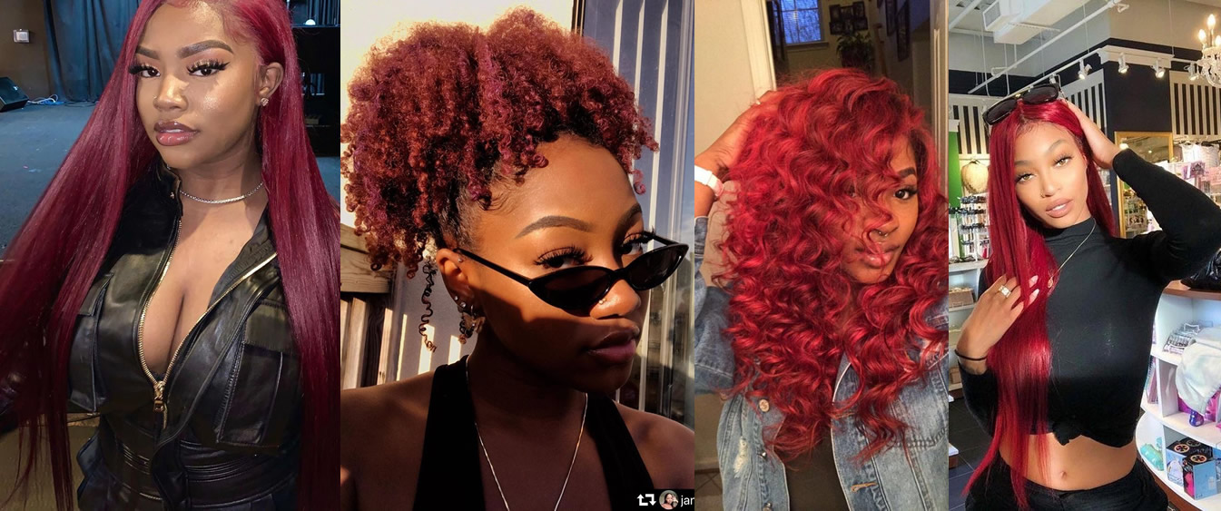 30 Gorgeous Dark Red Hair That’s so Hot Right Now