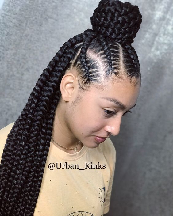 40 BEAUTIFUL BRAIDED UPDOS FOR BLACK WOMEN 1