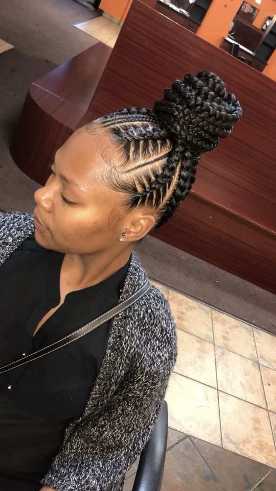 40 BEAUTIFUL BRAIDED UPDOS FOR BLACK WOMEN