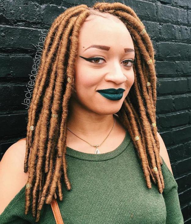 40 Fabulous Funky Ways to Pull Off Faux Locs 15