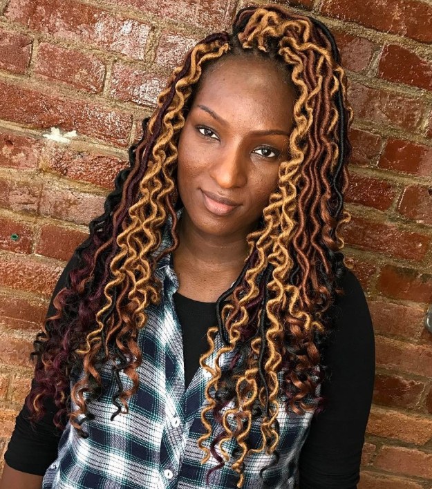 40 Fabulous Funky Ways to Pull Off Faux Locs 16