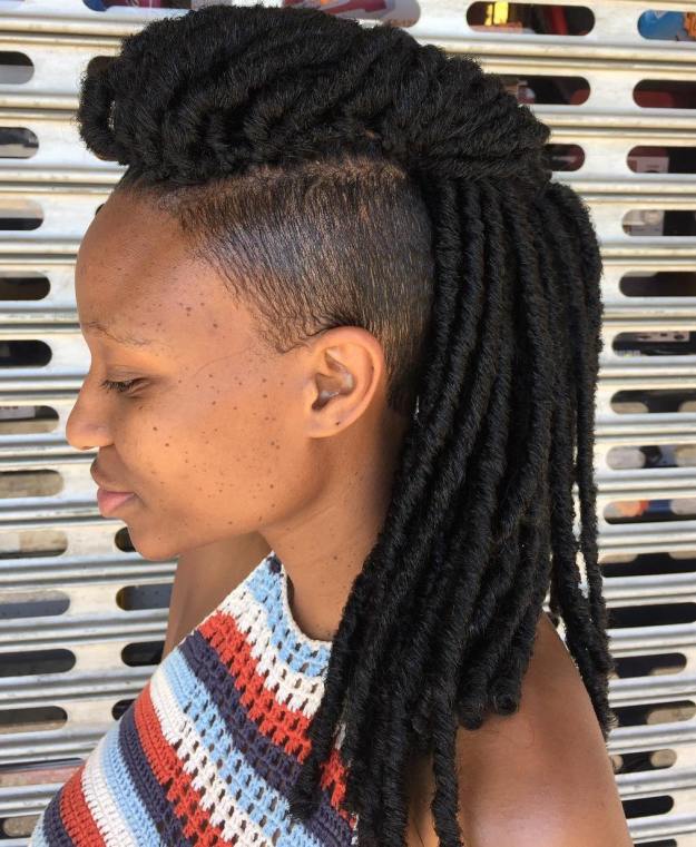 40 Fabulous Funky Ways to Pull Off Faux Locs 20