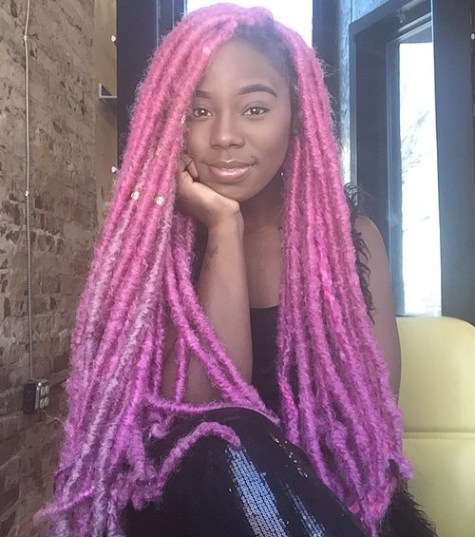 40 Fabulous Funky Ways to Pull Off Faux Locs 26