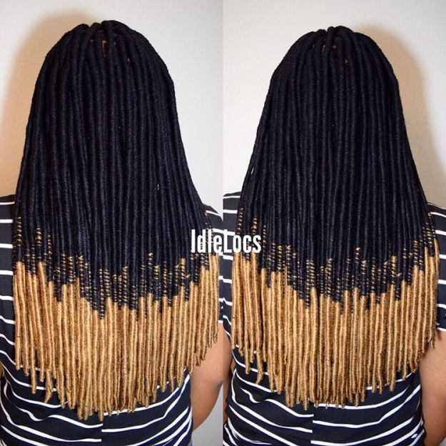 40 Fabulous Funky Ways to Pull Off Faux Locs 29
