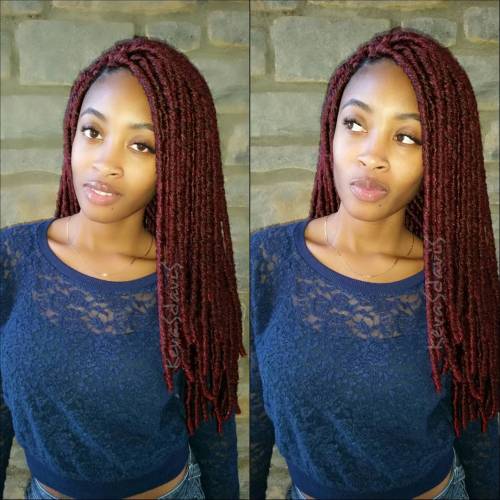 40 Fabulous Funky Ways to Pull Off Faux Locs 32