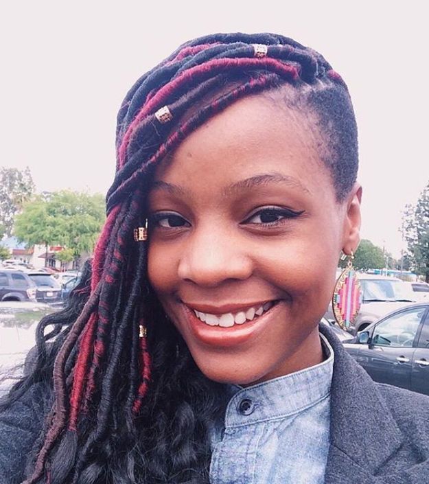 40 Fabulous Funky Ways to Pull Off Faux Locs 37