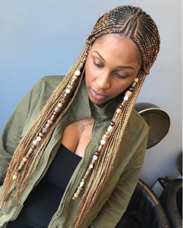 42 Catchy Cornrow Braids Hairstyles Ideas to Try in 2019 Bored Art 2