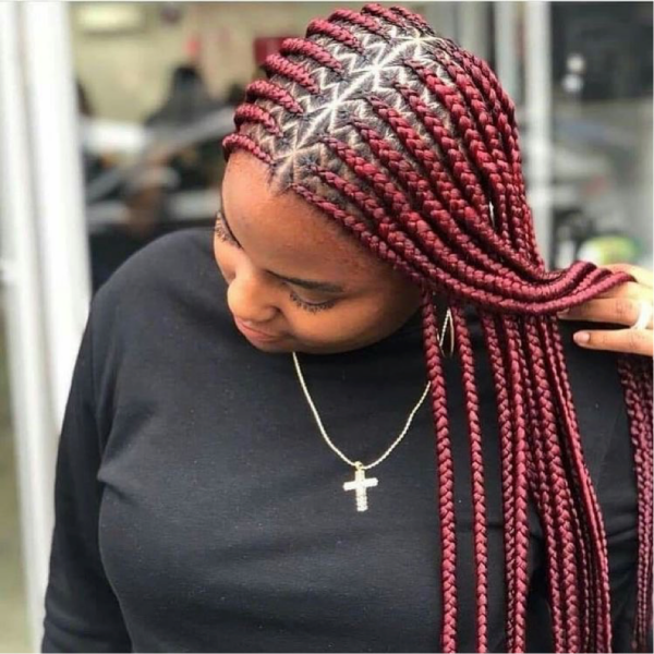 42 Catchy Cornrow Braids Hairstyles Ideas to Try in 2019 Bored Art 20