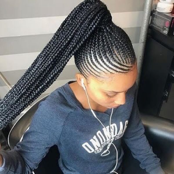 42 Catchy Cornrow Braids Hairstyles Ideas to Try in 2019 Bored Art 22