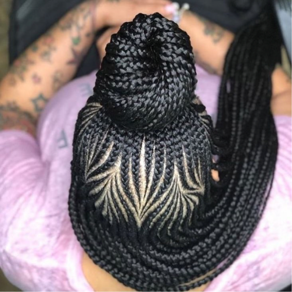 42 Catchy Cornrow Braids Hairstyles Ideas to Try in 2019 Bored Art 24