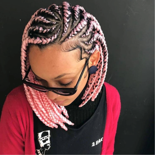 42 Catchy Cornrow Braids Hairstyles Ideas to Try in 2019 Bored Art 25