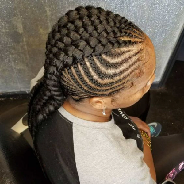 42 Catchy Cornrow Braids Hairstyles Ideas to Try in 2019 Bored Art 31
