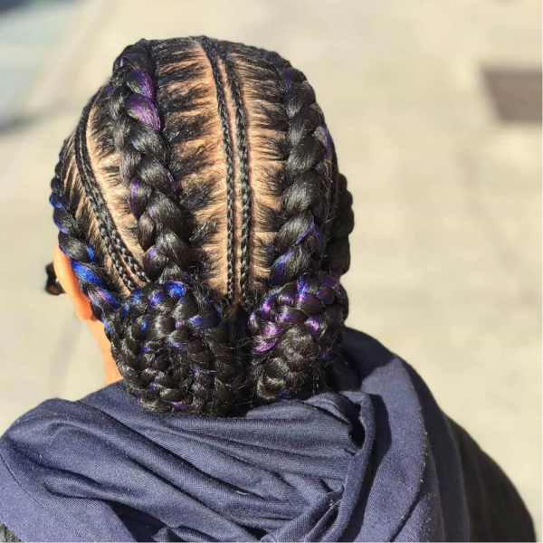 42 Catchy Cornrow Braids Hairstyles Ideas to Try in 2019 Bored Art 4