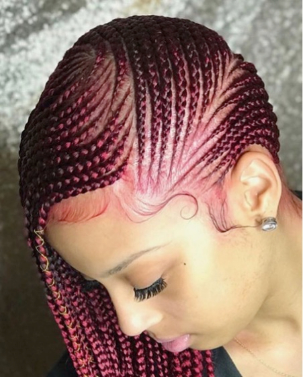 42 Catchy Cornrow Braids Hairstyles Ideas to Try in 2019 Bored Art