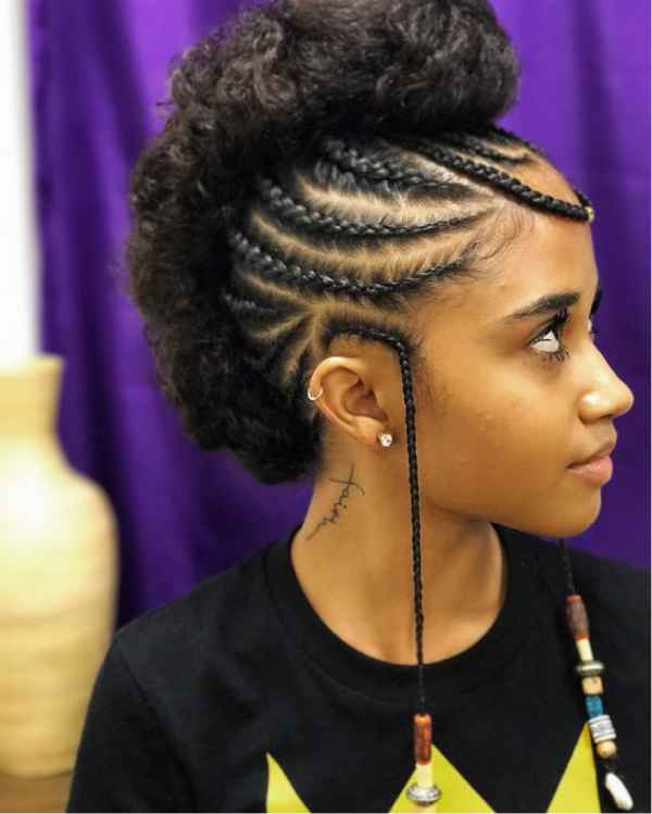 42 Catchy Cornrow Braids Hairstyles Ideas to Try in 2019 Bored Art
