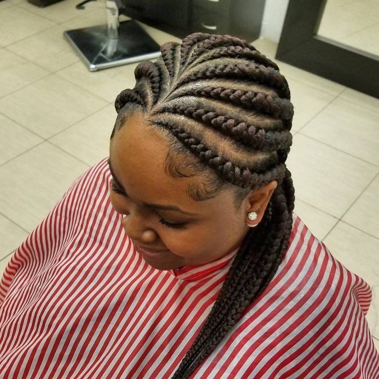 55 Gorgeous Hairstyles for Ghana Braids — Look Beautiful and Live Like a Queen