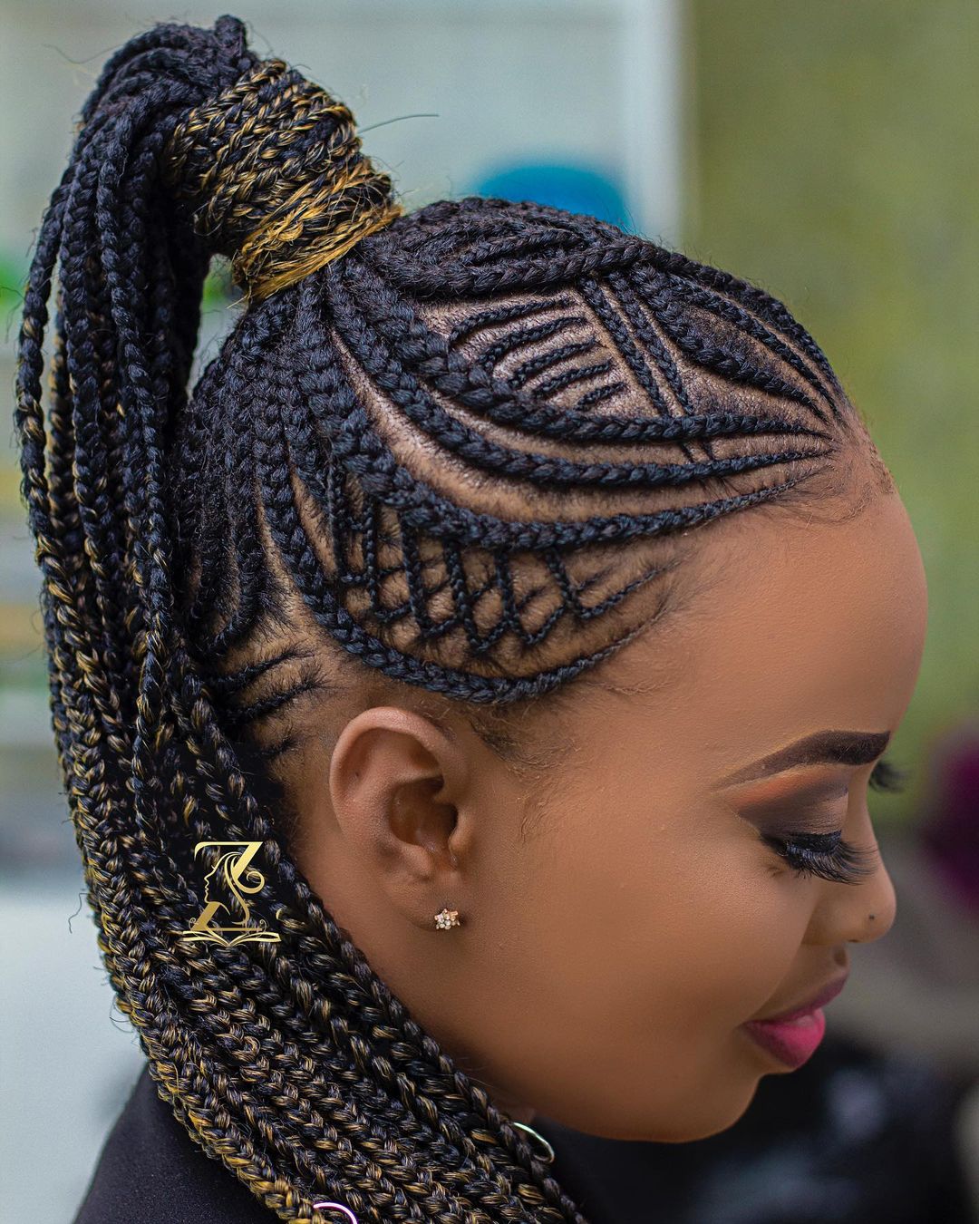 9 braided ponytail COreEokD8FV