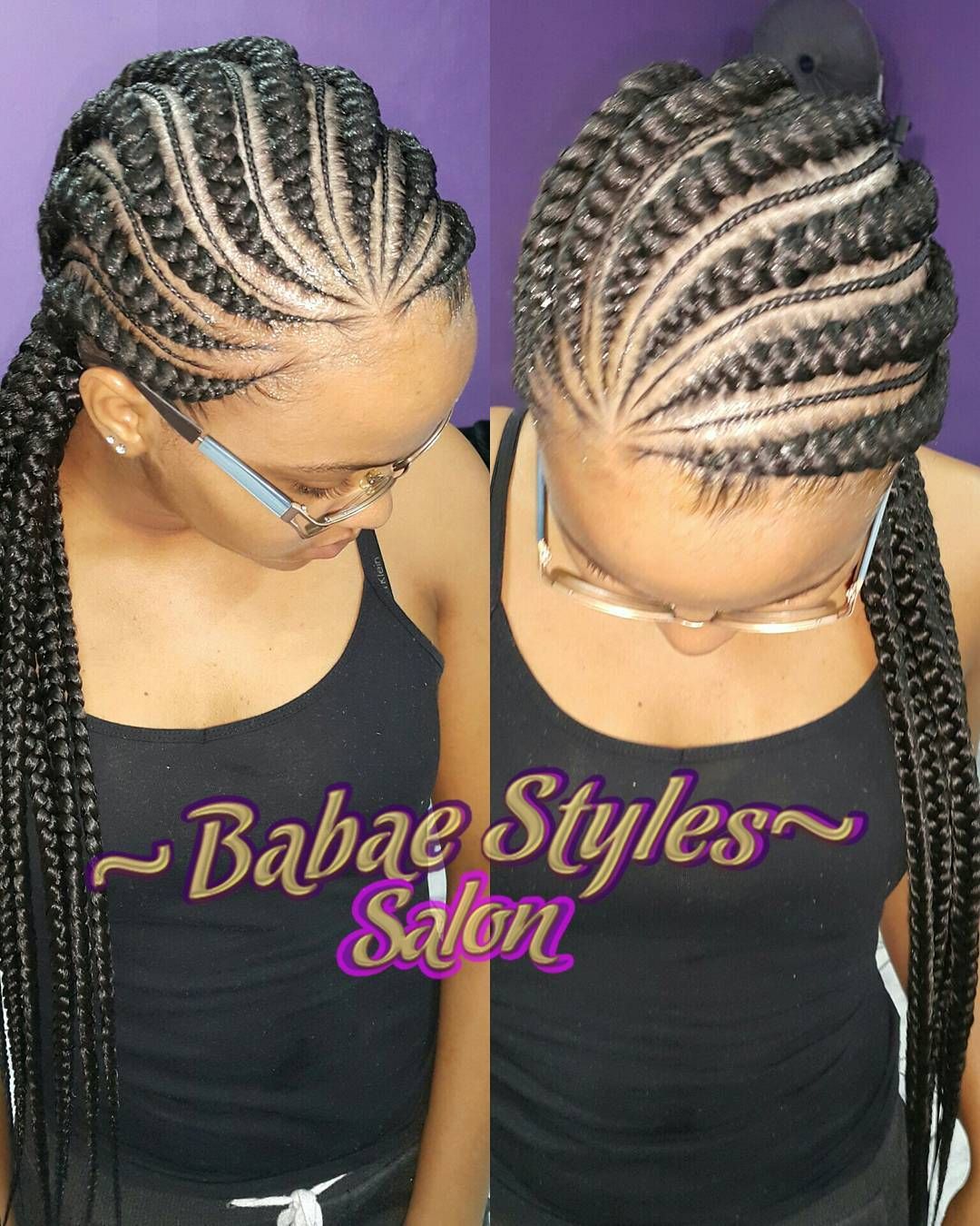 Babae Styles Sálon on Instagram “BRAIDS 😍😍😍babaestylessalon ❤ whatsapp or call us at 3718400 OR 8745937 appointmentsonly we raising BARS 📈 📈🎯🎯😉”