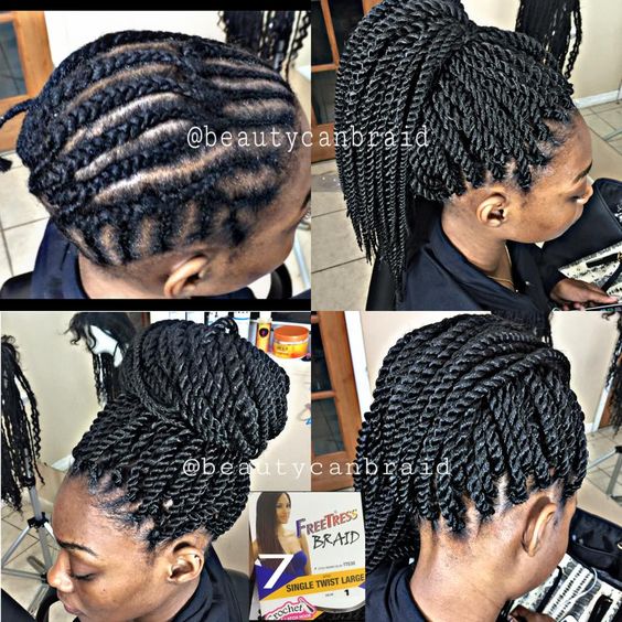 Black Crochet Braided Hairstyles For Black Women To Pick 20 Black Crochet Braided Hairstyles For Black Women To Pick In 2020 hairstyleforblackwomen.net 19