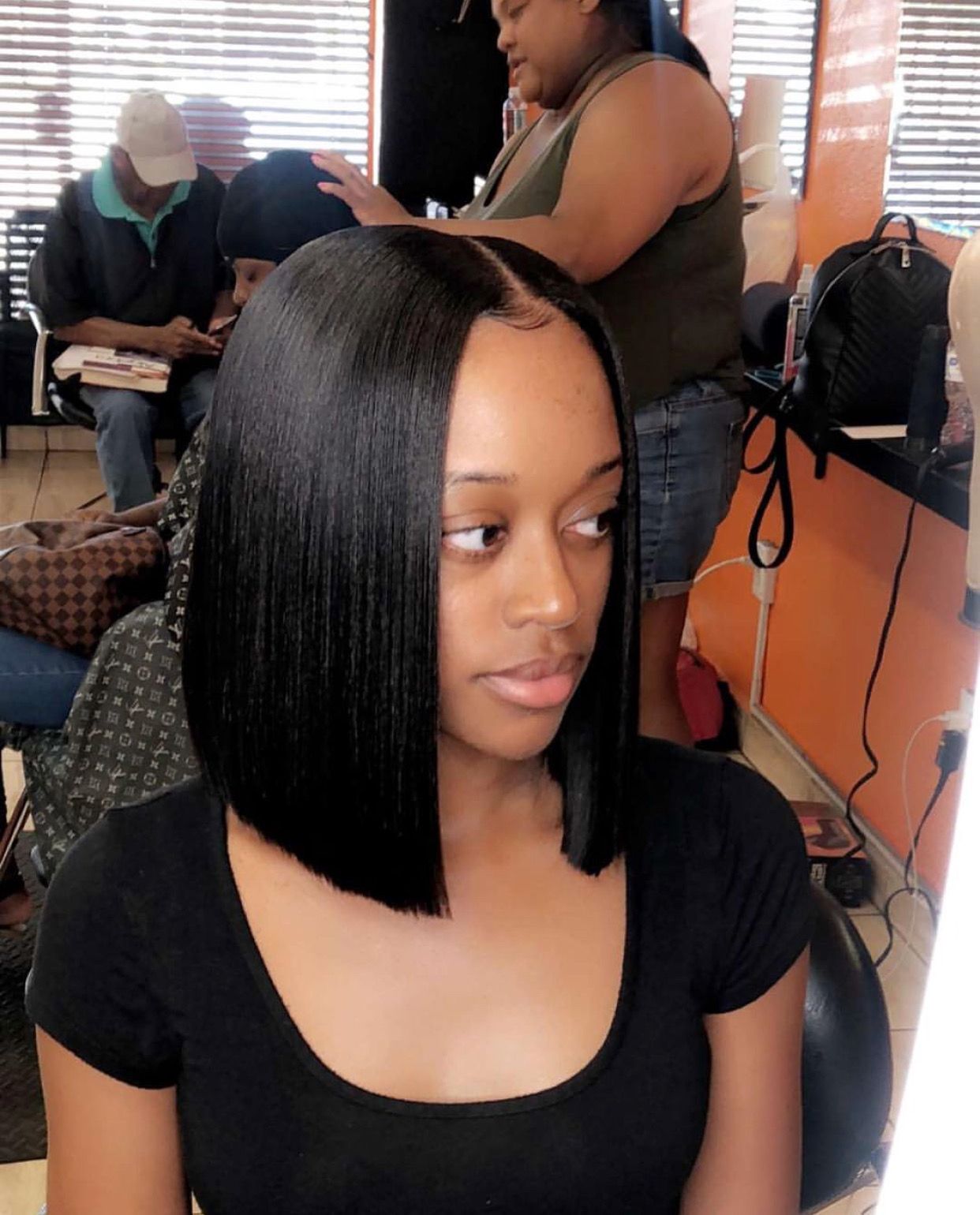 Bob Hairstyles for African American Women Black Women00012