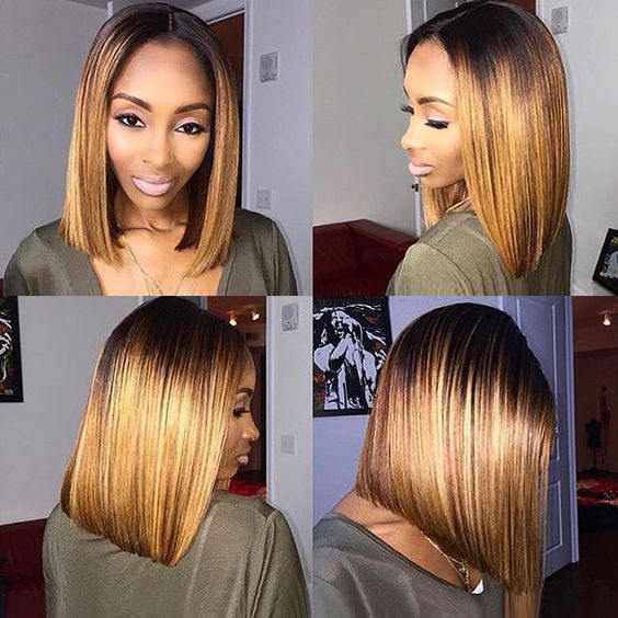 Bob Hairstyles for African American Women Black Women00014