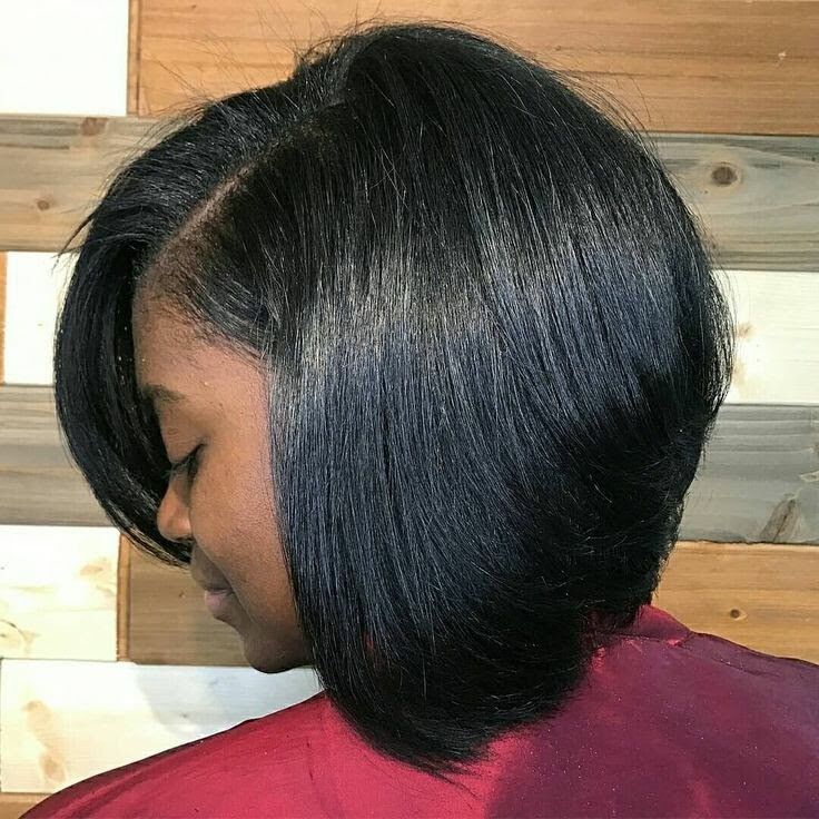 Bob Hairstyles for African American Women Black Women00037