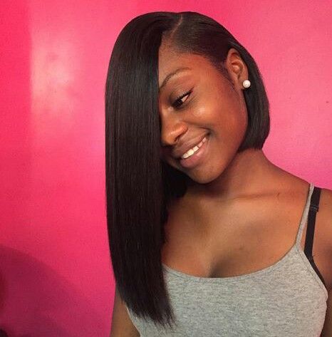 Bob Hairstyles for African American Women Black Women00079