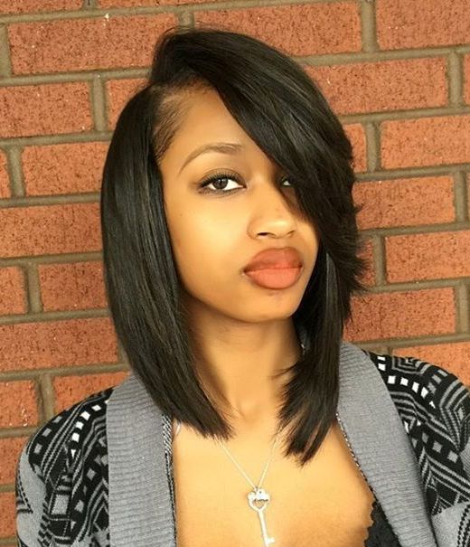 Bob Hairstyles for African American Women Black Women00121