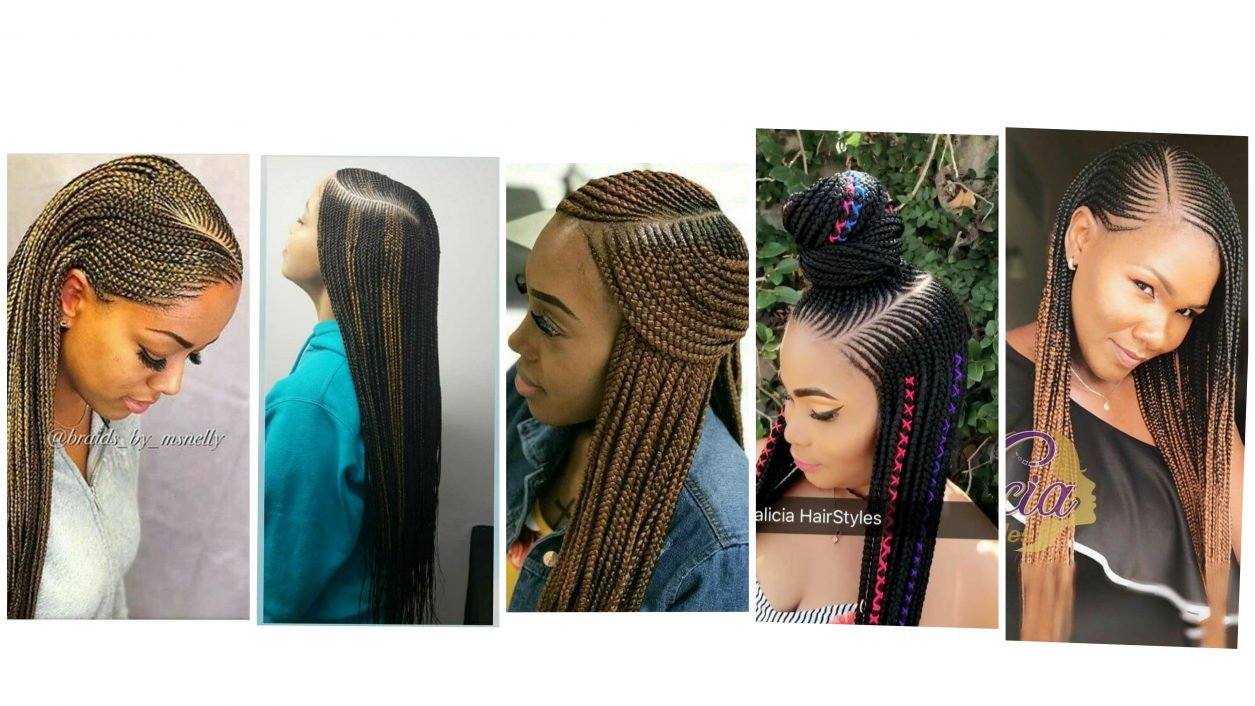 91 PHOTOS: Stunningly Cute Ghanaian Braids Styles For 2024