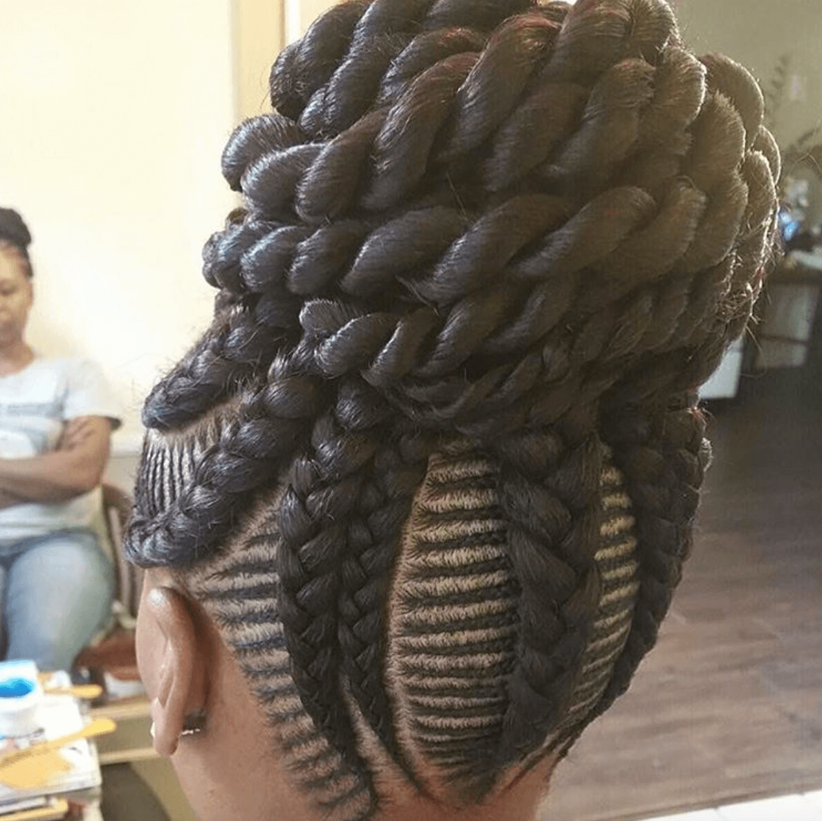 Cornrows Ghana and Senegalese Braids