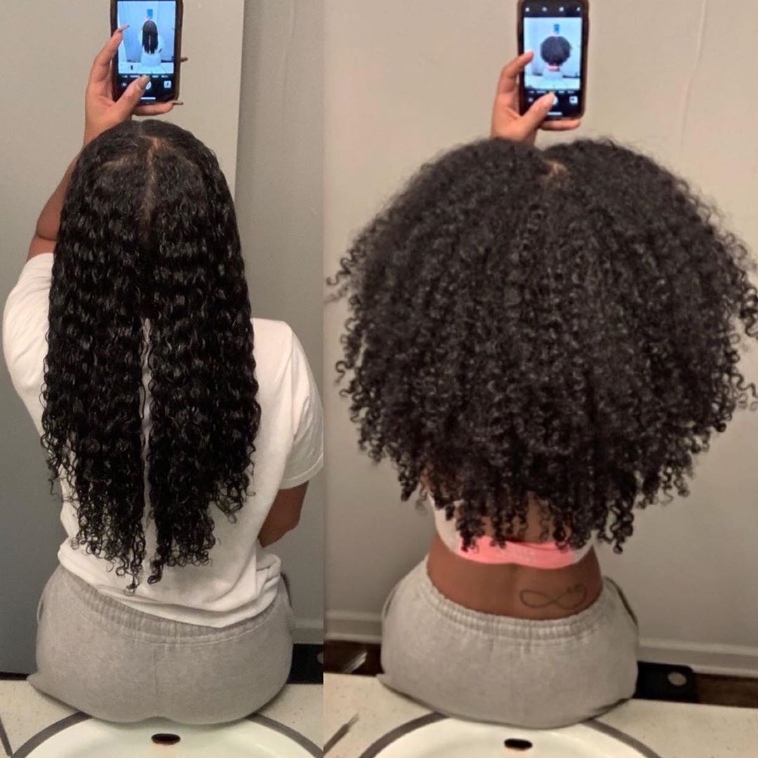 Dollar Curl Club The Curl Club on Instagram “✨ Wet vs dry Length vs volume ✨ Which do you prefer DollarCurlClub NaturalHair HairInspiration . @mocurlsss”