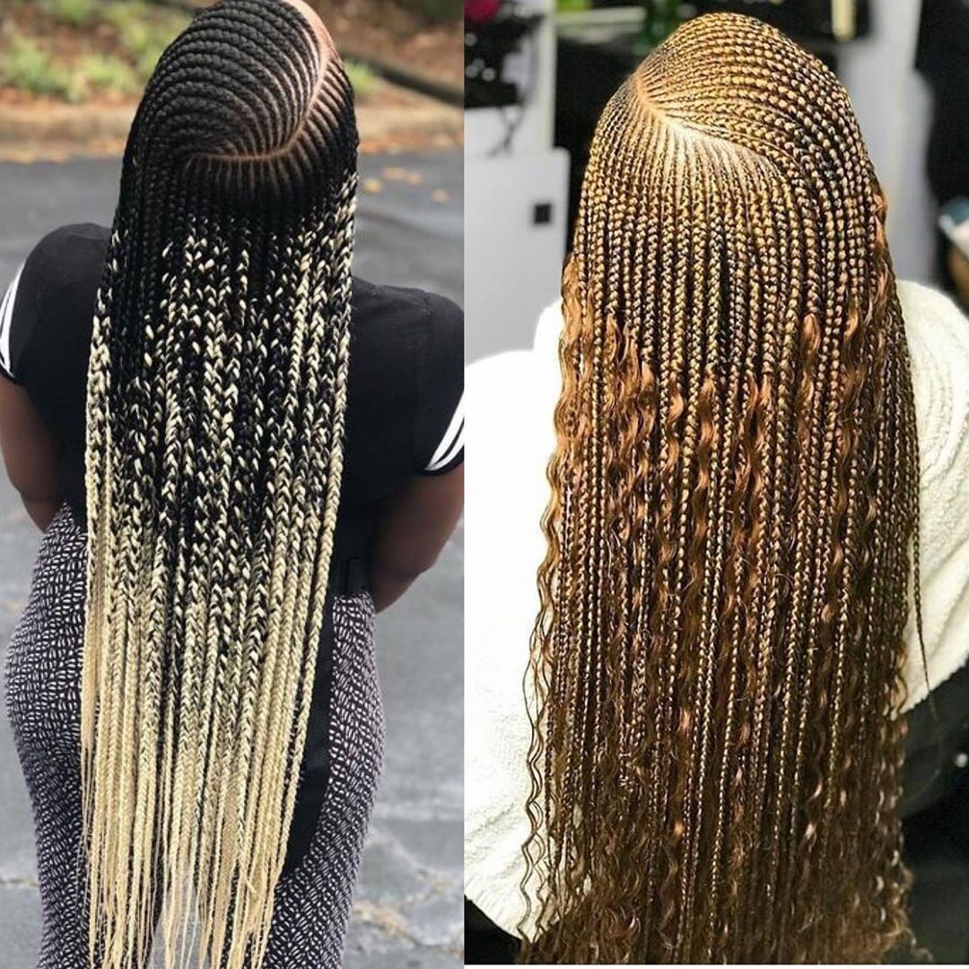 Trending Ghana Weaving 2020: Beautiful Braiding Hairstyle Trends You