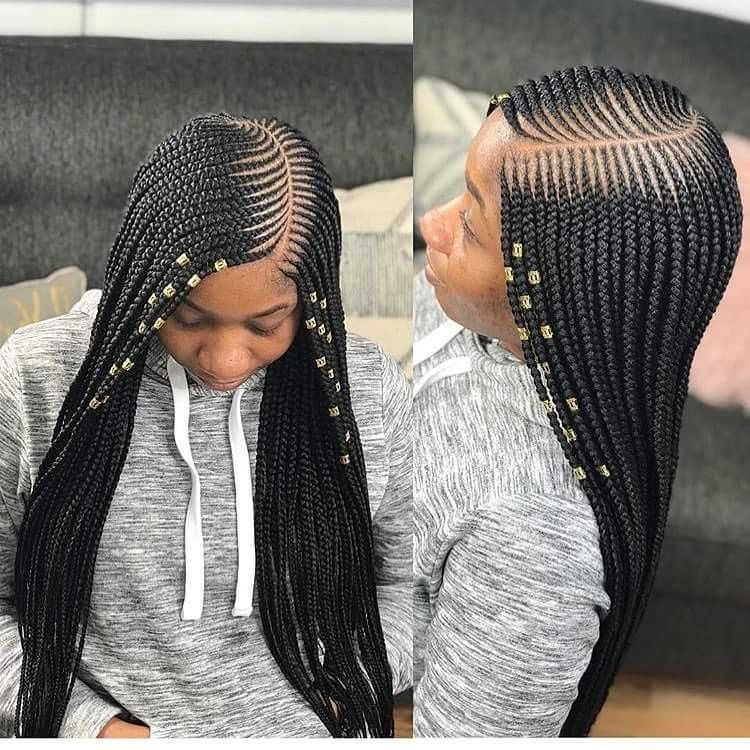 Gorgeous and Intricate Ghana Braids That You Will Love hairstyleforblackwomen.net 11