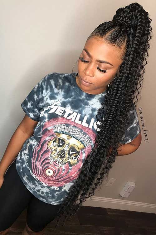 Gorgeous and Intricate Ghana Braids That You Will Love hairstyleforblackwomen.net 13