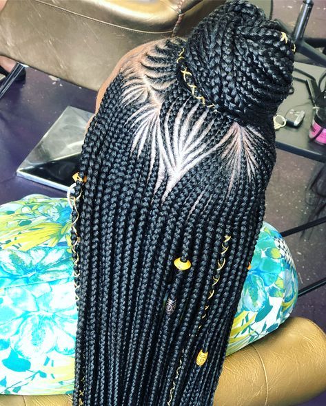 Gorgeous and Intricate Ghana Braids That You Will Love hairstyleforblackwomen.net 17