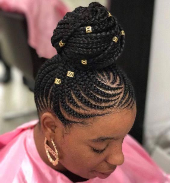 Gorgeous and Intricate Ghana Braids That You Will Love hairstyleforblackwomen.net 18