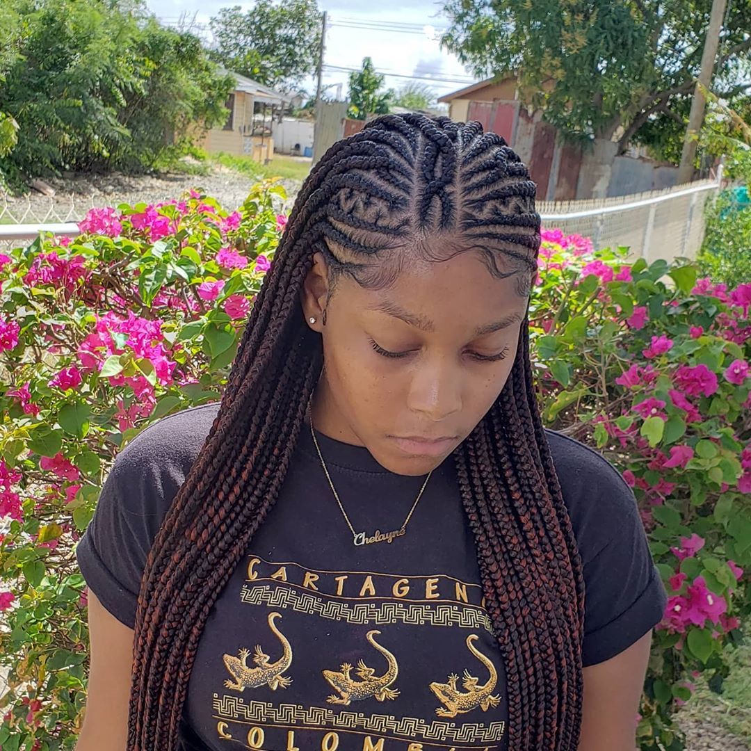 Gorgeous and Intricate Ghana Braids That You Will Love hairstyleforblackwomen.net 25