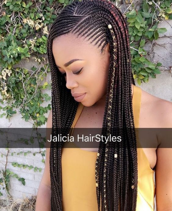 Gorgeous and Intricate Ghana Braids That You Will Love hairstyleforblackwomen.net 37